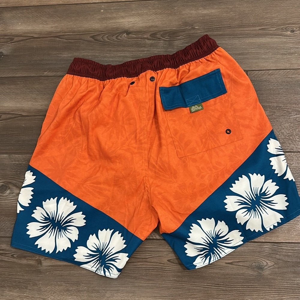 Free People X Agua Bendita Joe Surf Trunks #0 - Picture 4 of 4